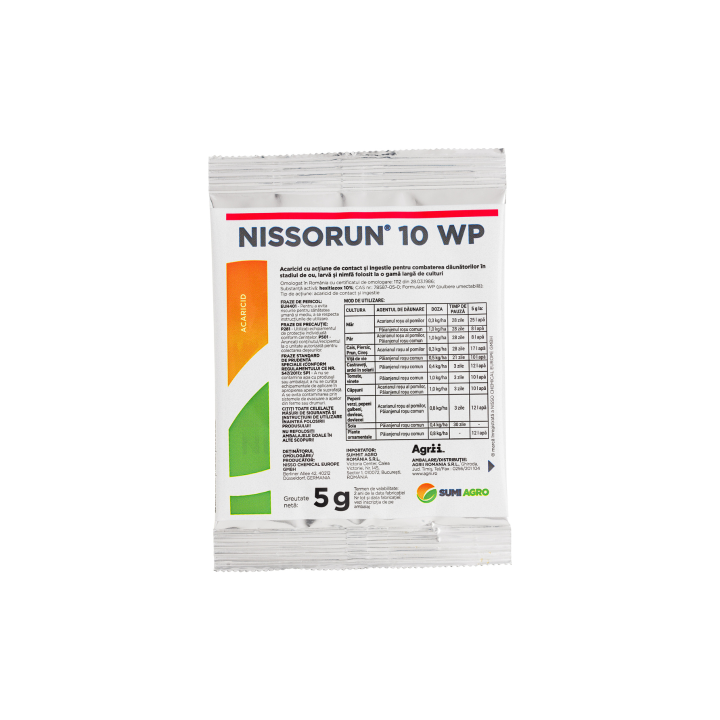 acaricid NISSORUN 10 WP | Agronor