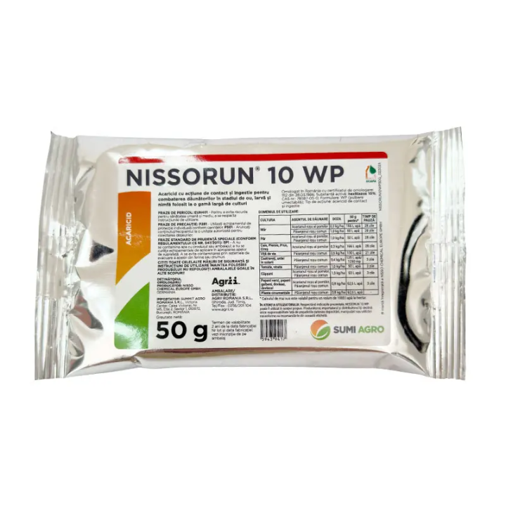 acaricid NISSORUN 10 WP | Agronor