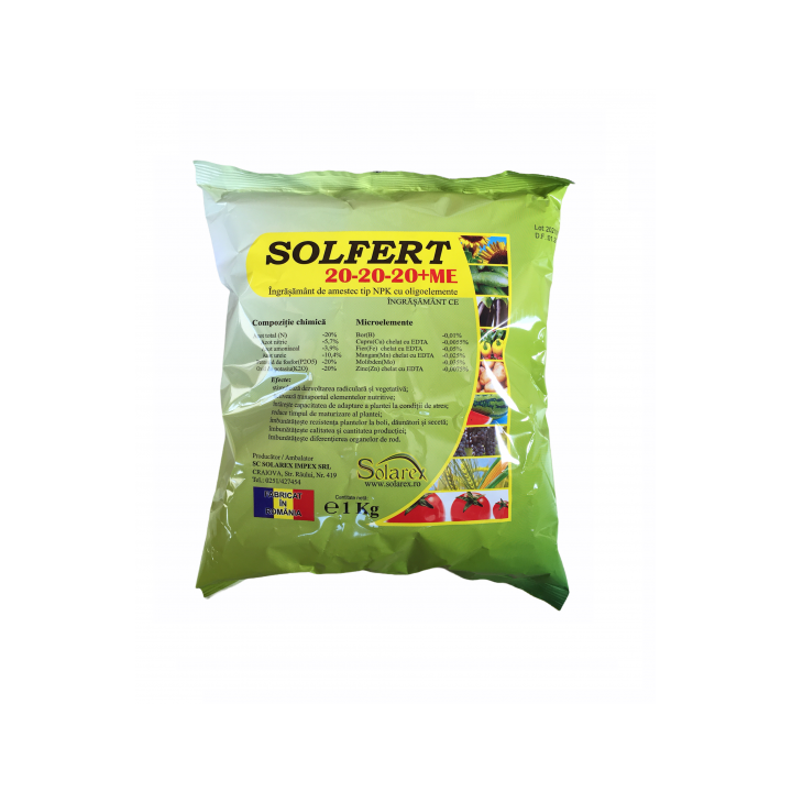 Solfert 20-20-20 1 Kg | AgroHektar